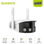 SANNCE 4MP Waterproof Bullet IP Camera with Night Vision 1 | PricZone