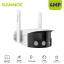 SANNCE 4MP Waterproof Bullet IP Camera with Night Vision