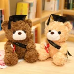 28cm Dr Plush Kawaii Bear Doll Graduation Gift for Kids 4 | PricZone