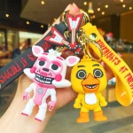 Five Nights At Freddy Silicone Keychain for Backpacks 2 | PricZone