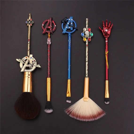 Marvel Avengers 5 Piece Makeup Brush Set with Logo 6 | PricZone