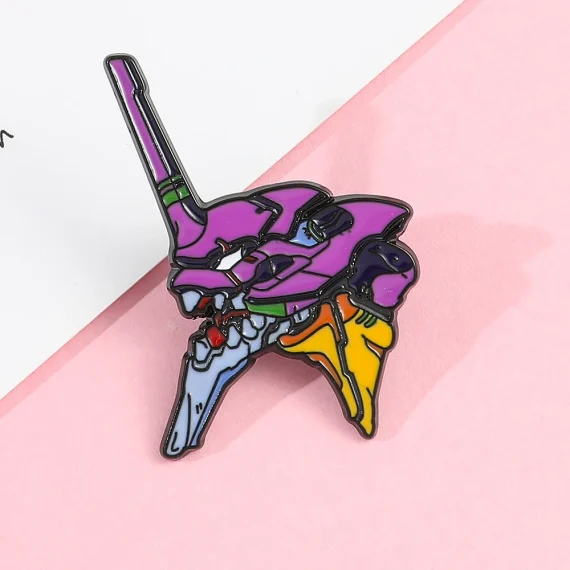 Evangelion EVA 01 Anime Enamel Pin Brooch for Fans 3 | PricZone