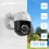 ZOSI 5MP PoE Security Camera PTZ Outdoor Audio AI Face Vehicle Detect Starlight Night Vision CCTV Video Surveillance IP Cam C296