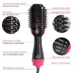 Hair Volumizer Styler Brush Blow Dryer Straightener 3 | PricZone