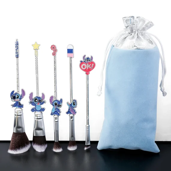 Disney Lilo Stitch 5pc Anime Makeup Brush Set 1 | PricZone