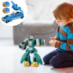 Magnetic 9pc Transform Truck Robot Toy Set for Kids 3 | PricZone