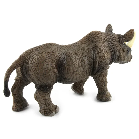 Cute Simulation Rhinoceros Collectible Wild Animal Action Figures Rhino Plastic Model Education Toy For Kids Christmas Gifts 3 | PricZone