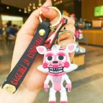 Five Nights At Freddy Silicone Keychain for Backpacks 4 | PricZone