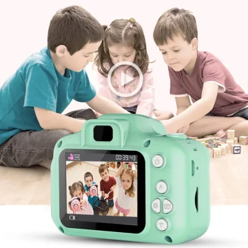 ZK30 Children's Camera Waterproof 1080P HD Screen Camera Video Toys Kids Cartoon Cute Camera Outdoor Photography Toys 2