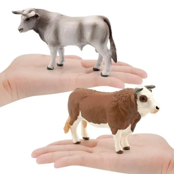 Miniature Kawaii Cow Figurine Toy for Kids Home Decor 4 | PricZone