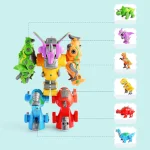 6pcs Dinosaur Robot Transformation Kit for Kids 1 | PricZone