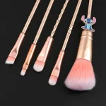 Disney Stitch 5 Piece Makeup Brush Set Cute Functional 5 | PricZone