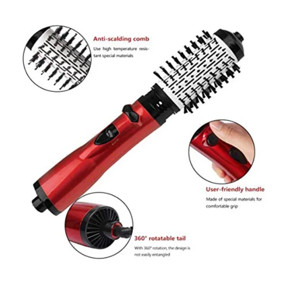 2 in 1 Hair Dryer Brush Rotating Volumizer Styler 4 | PricZone