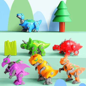 6-in-1 Transforming Dino Robot for Kids 2