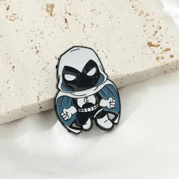 Moon Knight Enamel Lapel Pin - Marvel Series Metal Badge 2