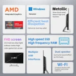 AOC All in One PC AMD 3200U 16GB RAM 512GB SSD 2 | PricZone