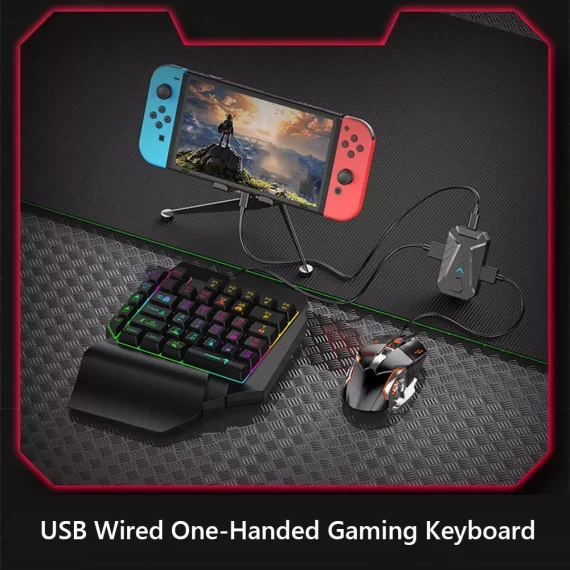 RGB Backlit Keyboard and Mouse Combo for Gaming 1 | PricZone