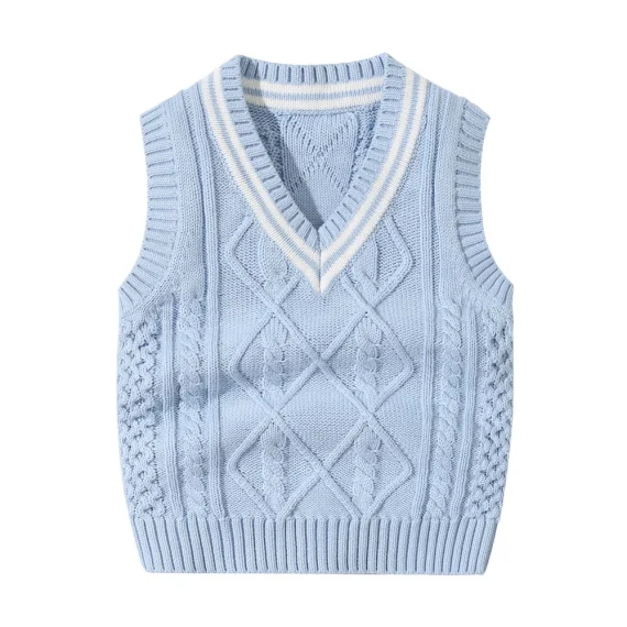 Stylish Baby Knit Sweater Vest for FallWinter 4 | PricZone