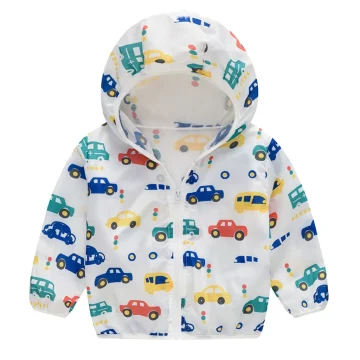 Kids Summer Hooded Jacket - Toddler Outerwear 2