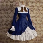 Gothic Maid Cosplay Dress in Lace and Lingerie 2 | PricZone