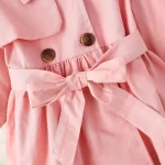 Baby Girls Coats Jackets Casual Fashion Girls Windbreaker for Infant 1 3 Years Trench Outerwear Long Sleeve Baby Girls Clothing 4 | PricZone