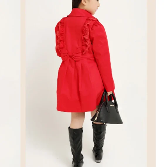 Stylish Girls Lace Trench Coats   Spring  Autumn 2 | PricZone