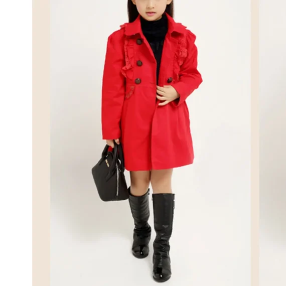 Stylish Girls Lace Trench Coats   Spring  Autumn 1 | PricZone