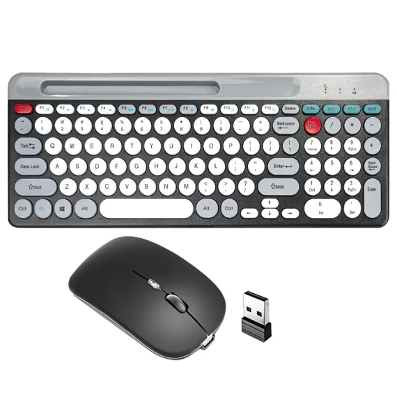 Wireless Multi Device Keyboard Mouse Combo 3 | PricZone