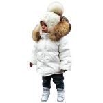Stylish Toddler Hooded Snowsuit Jacket 5