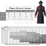 Medieval Plague Doctor Halloween Cosplay Outfit 6 | PricZone