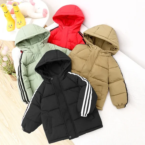 Boys Winter Hooded Warm Cotton Jacket 1 | PricZone