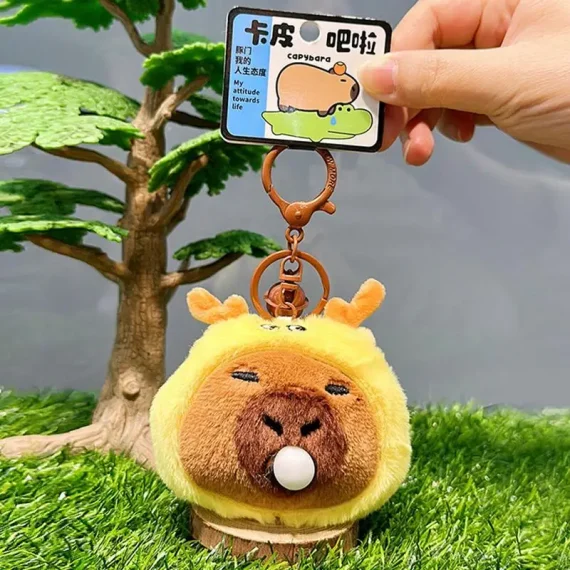 Capybara Stress Relief Plush Squeeze Toy 3 | PricZone