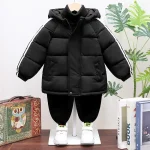 Boys Winter Hooded Warm Cotton Jacket 3 | PricZone