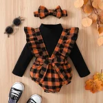 Cute Autumn Baby Girl Outfit Set 0 18M with Hairband 5 | PricZone