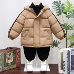 Boys Winter Hooded Warm Cotton Jacket 6 | PricZone