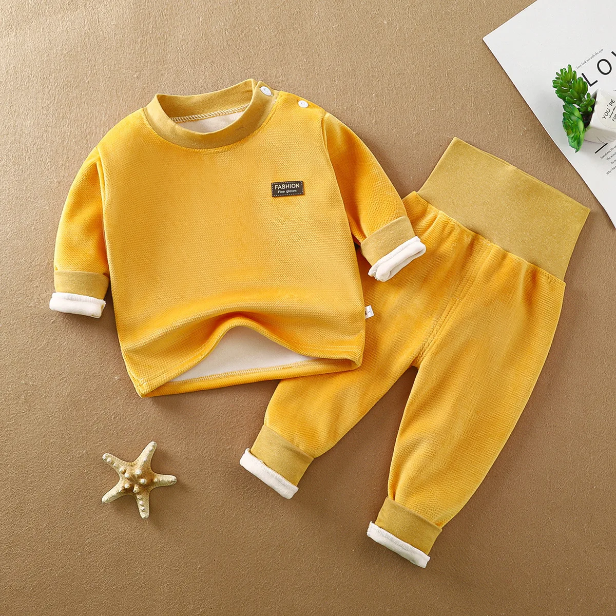 Warm Long Johns Set for Kids - Autumn Winter Pajamas 6 Warm Long Johns Set for Kids - Autumn Winter Pajamas 6