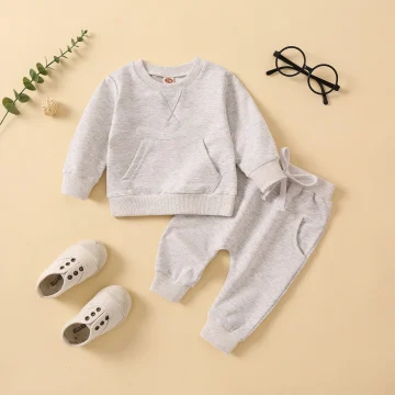 Kids Autumn Outfit Sets - Sweatshirt & Sweatpants Combo 2