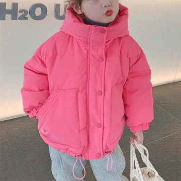 Winter Kids Thick Padded Coat Cotton Outerwear 1