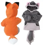 Fox Themed Kids Autumn Hooded Jacket 3