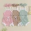 Floral Print Baby Girl Summer Outfit Set 3Pcs