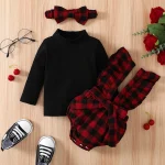 Cute Autumn Baby Girl Outfit Set 0 18M with Hairband 1 | PricZone