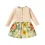 Floral Toddler Dress & Long Sleeve Coat Set 1-6 Yrs