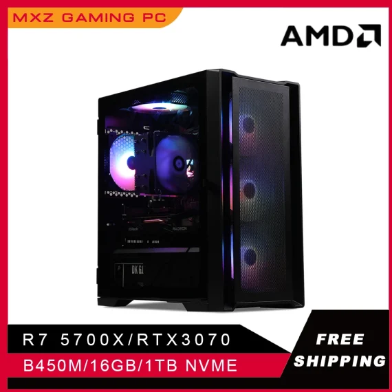 High Performance Gaming PC Ryzen R7 5700X RTX 3070 1 | PricZone