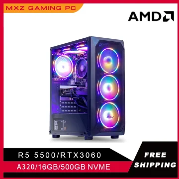 MXZ Gaming PC Ryzen 5 5500 RTX3060 Desktop 1