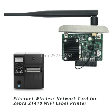 Ethernet Wireless Card for Zebra Printers ZT210-420 2