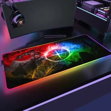 LED RGB League of Legends Gaming Mouse Pad 2