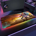 LED RGB League of Legends Gaming Mouse Pad 5 | PricZone