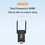 1200Mbps WiFi 6 USB Adapter Wireless Network Card BT 50 WiFi6 Dongle USB LAN Ethernet Dual Band 24G5G For PC Laptop Win 1011 6 | PricZone