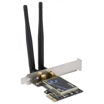 600Mbps Dual Band Network Card 2.4G/5GHz PCI Express 802.11 b/g/n Gigabit Ethernet WiFi Adapter Wireless Network Card For PC 1