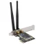 600Mbps Dual Band PCIe WiFi Adapter for PC